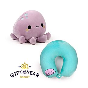 Almohada de Viaje y Peluche 2 en 1 Swapseazzz Pulpo Adoramals Océano