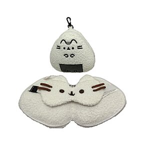 Almohada de Viaje con Antifaz Relaxeazzz Gato Pusheen Sushi Club 