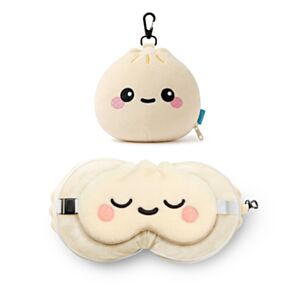 Almohada de Viaje con Antifax Relaxeazzz Bao House Bao Bun Foodiemals 