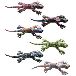 Relleno de Arena Lagarto con Volante en el Cuello Grande