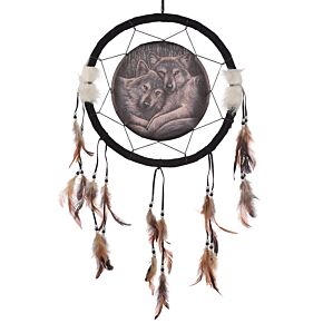 Atrapasueños Lobo Fiel Compañero Lisa Parker 33cm