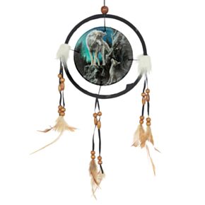 Atrapasueños Lobo Guía Lisa Parker 16cm