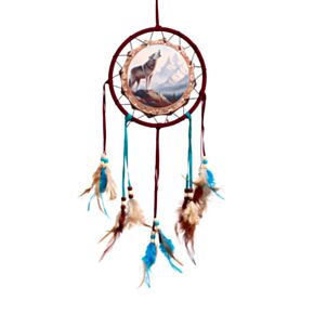Atrapasueños Lobo de Montaña 16cm