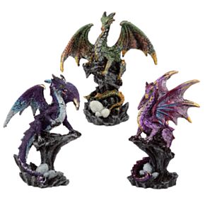 Figura Dragón Leyenda Oscura Madre Guardiana