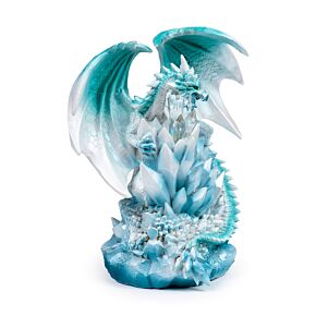 Figura de Dragón Leyendas Oscuras Dragón Cristal de Cuarzo