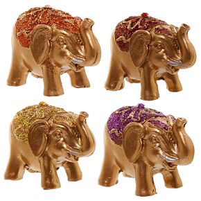 Figura Elefante Elefante de la Suerte Dorado