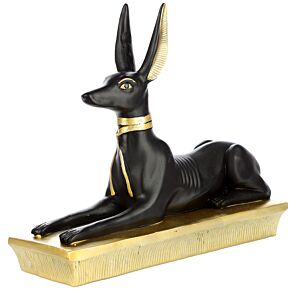 Figura Egipto Anubis Tumbado Egipcio
