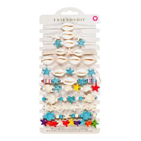 Pulsera Boho Conchas y Estrellas de Mar
