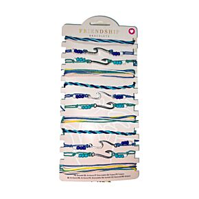 Pulsera Boho Olas Azules