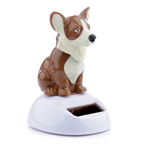 Muñeco Solar Corgi