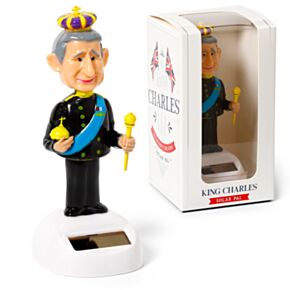 Muñeco Solar Rey Carlos de Inglaterra