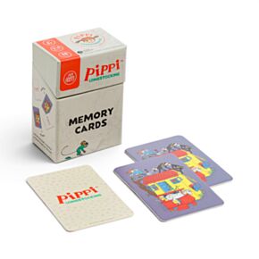 Set Juego Cartas de Memoria Pippi Calzaslargas