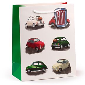 Bolsa de Regalo Repite Coche Fiat 500 Retro Grande