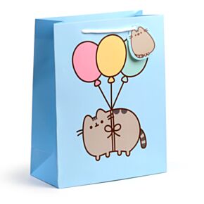 Bolsa de Regalo El Gato Pusheen y Corazón Grande