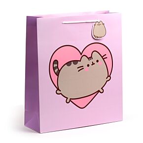 Bolsa de Regalo El Gato Pusheen y Corazón Extra Grande