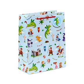 Bolsa de Regalo Caballeros y Dragones Grande