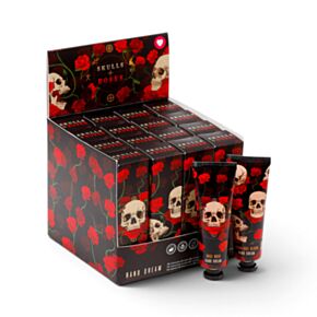 Crema de Manos Hidratante Calaveras y Rosas 30ml 