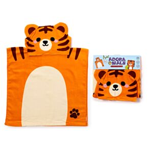 Poncho Toalla con Capucha El Tigre Alfie Adoramals Salvajes Adoramals