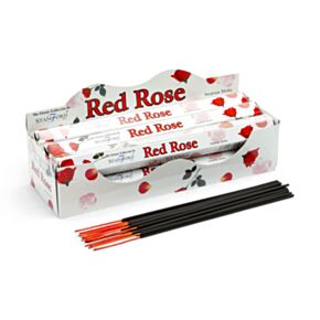 Varillas de Incienso Stamford Premium Hex. Rosa Roja