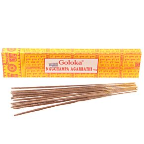Varillas de Incienso Nag Champa Goloka Agarbathi 16gr