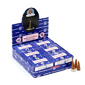 01431 Conos de Incienso Satya Sai Baba Nag Champa Dhoop
