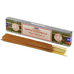 01356 Varillas de Incienso Satya Nag Champa Green Citronella