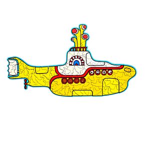 Puzzle de 130 Piezas con Forma The Beatles Yellow Submarine/Submarino Amarillo