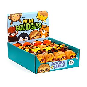 Llavero de Peluche Animales del Zoo Adorables Squidglys Adoramals