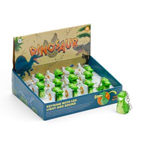 Llavero con Luz y Sonido Dinosaurio