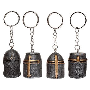 Llavero 3D con Forma Casco Caballero Medieval Llavero 3D con Forma Casco Caballero Medieval