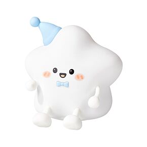 Lámpara LED con forma de Estrella con Luz y Soporte para Móvil 