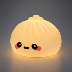 Lámpara de noche LED con forma de Bao Foodiemals