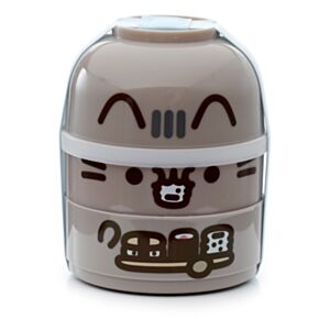Fiambrera Táper Bento con Compartimentos Gato Pusheen