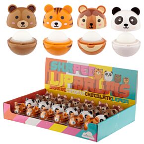 Bálsamo Labial Redondo Animales Adorables Adoramals