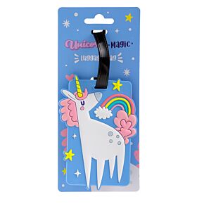 Etiqueta de Equipaje de PVC Unicornio Mágico Etiqueta de Equipaje de PVC Unicornio Mágico