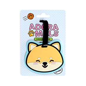Etiqueta de Equipaje de PVC Perro Shiba Inu Adoramals 