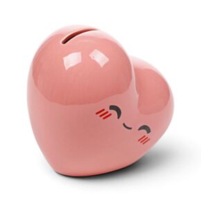 Hucha de Cerámica Corazón Rosa J'Adoramals 