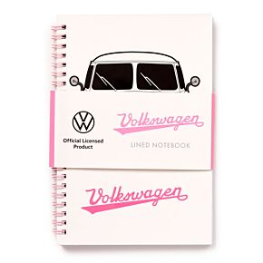 Libreta con Hojas A5 a Rayas Caravana Volkswagen VW T1 Camper Love Libreta con Hojas A5 a Rayas Caravana Volkswagen VW T1 Camper Love
