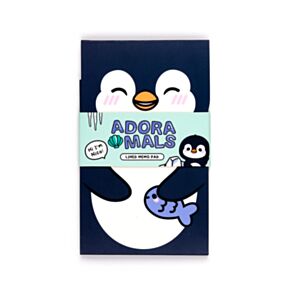 Mini Bloc de Notas con Forma Pingüino Adoramals