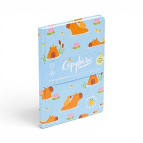 Bloc de Notas Perfumado de Papel Reciclado Capibara Mandarina