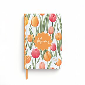 Libreta Permuda A5 de Papel Reciclado Tulips Tulipanes Mum 