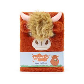 Libreta Peluda Vaca Escocesa de las Highlands Coo