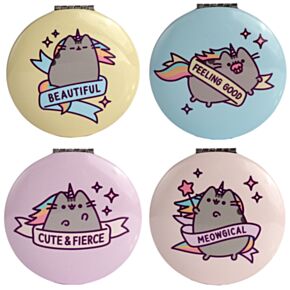 Espejo de Bolsillo Gato Pusheen Gato Unicornio Pusheenicorn