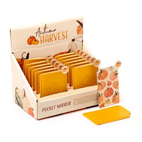 Espejo de Bolsillo con funda Autumn Harvest Otoño 