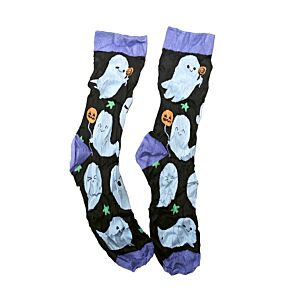 Calcetines Comprimidos Spooky Espeluznante Fantasma 