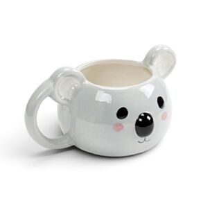 Taza de Cerámica 3D con Forma Cabeza de Koala Adoramals