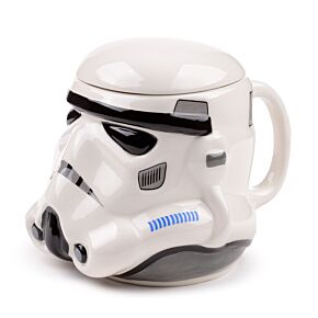 Taza de Cerámica 3D con Forma Casco Soldado Imperial Stormtrooper