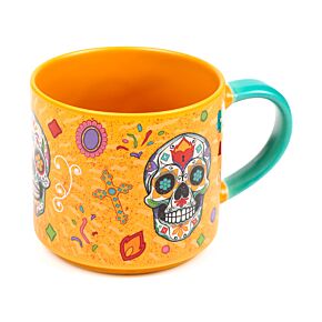 Taza de Porcelana Día de los Muertos Taza de Porcelana Día de los Muertos