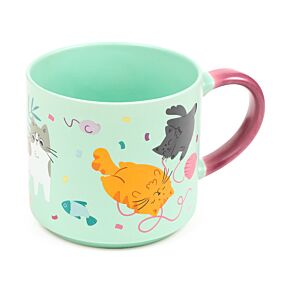 Taza de Porcelana Gatos Beans & Co
