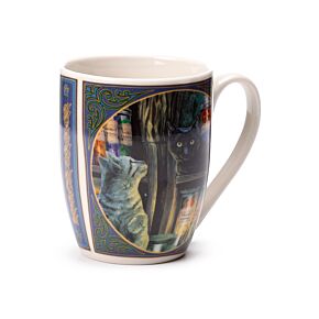 Taza de Porcelana Gato Emporio Mágico Lisa Parker Taza de Porcelana Gato Emporio Mágico Lisa Parker